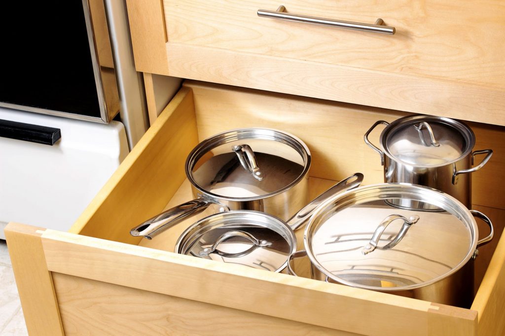 accessible kitchen drawers for aging in place