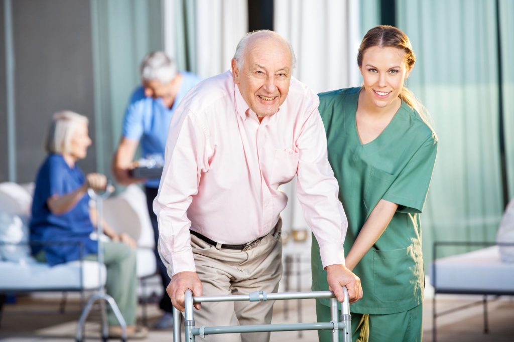 nursing home-resident-with-walker