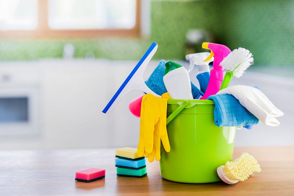 housekeeping or cleaning services for aging in place cleaning supplies bucket for housekeeping and maid services