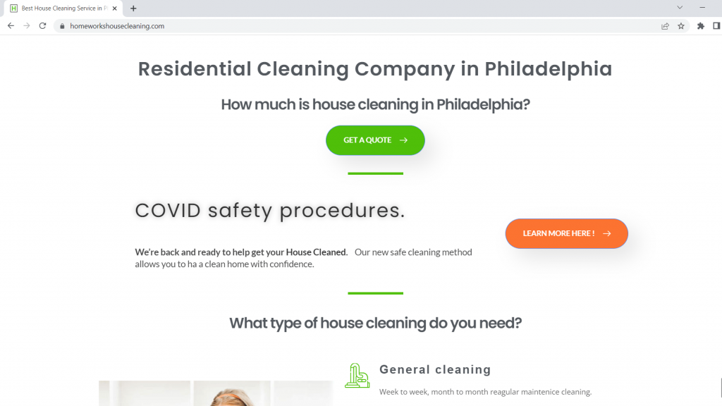 Homeworks House Cleaning Service