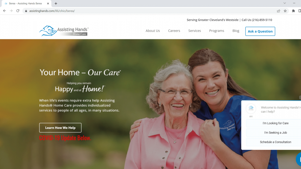 assisting hands home care