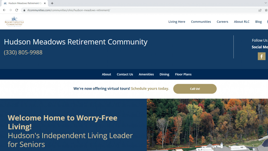 hudson retirement community