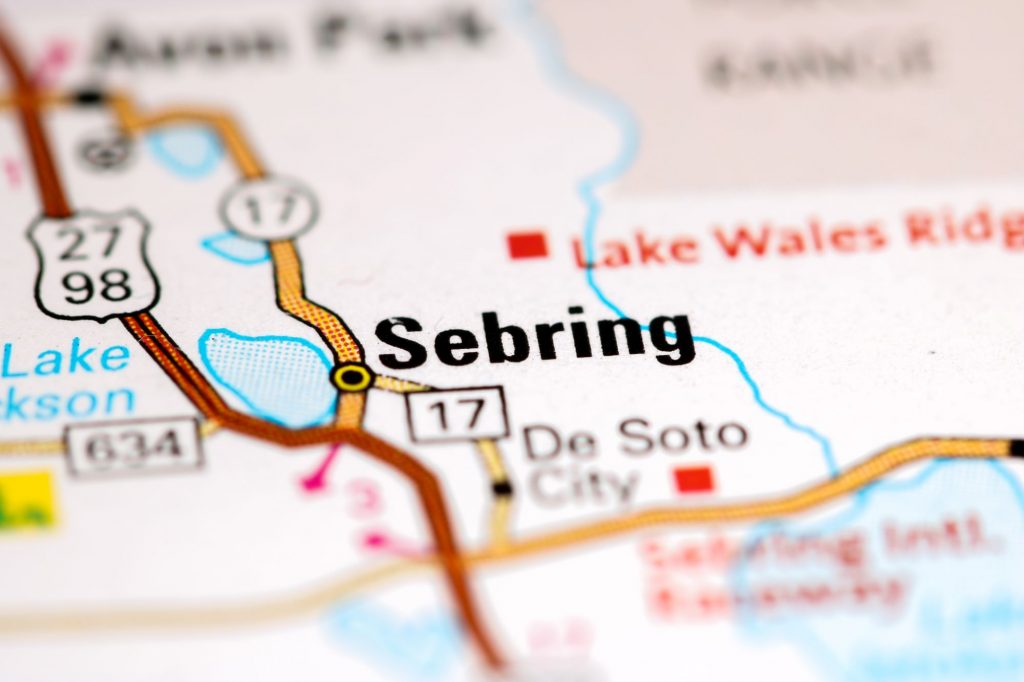 Retiring in Sebring Florida Map of Sebring, Florida