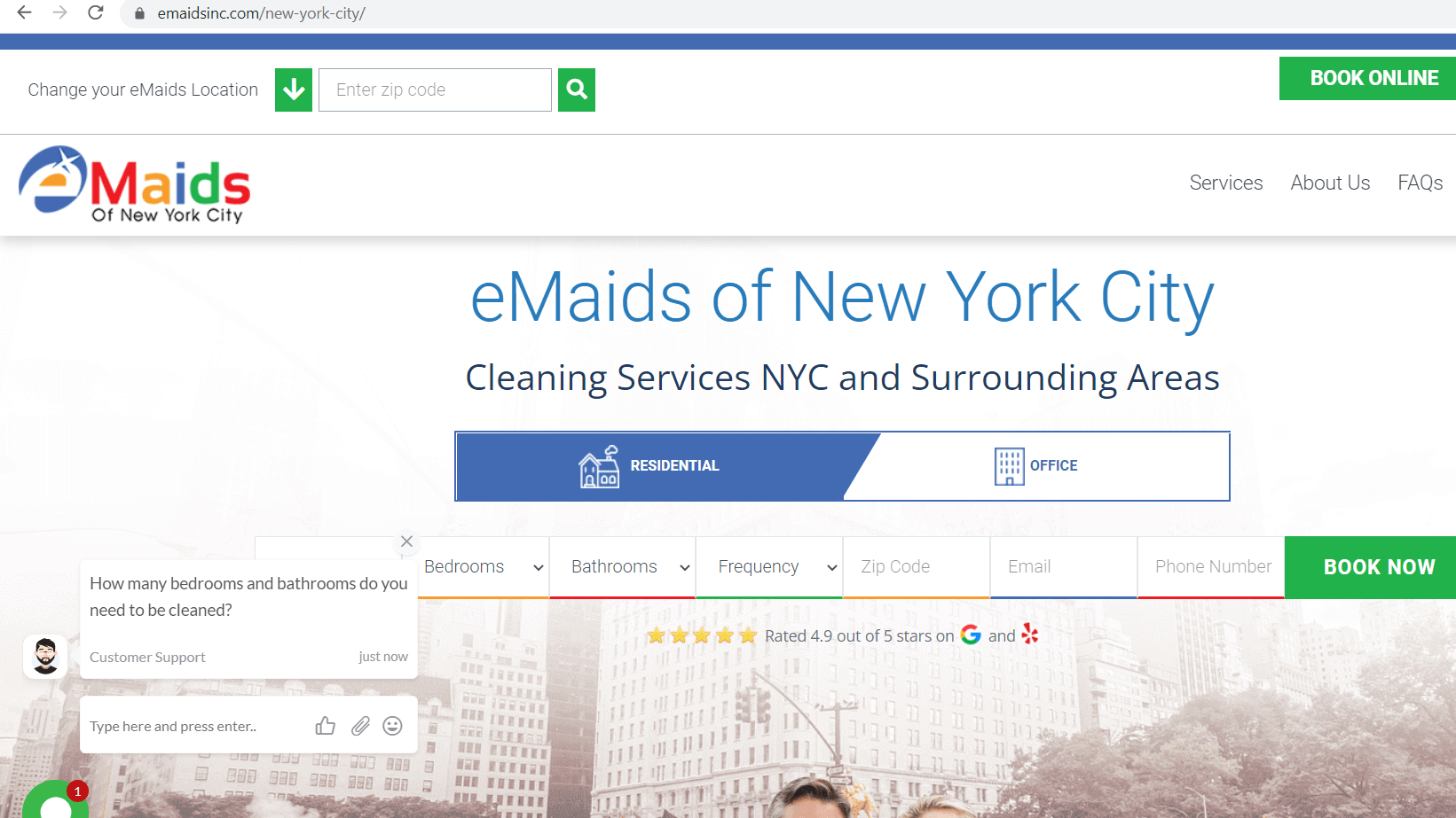 eMaids of New York City - New York City, NY