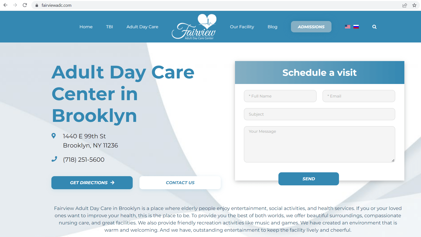Fairview Adult Day Center Center - Brooklyn, NY