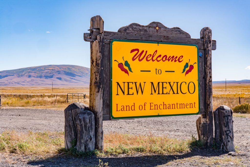 Welcome to New Mexico, Land of Enchantment