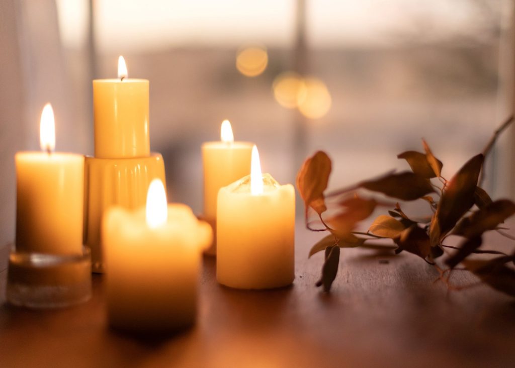 candles for an online memorial