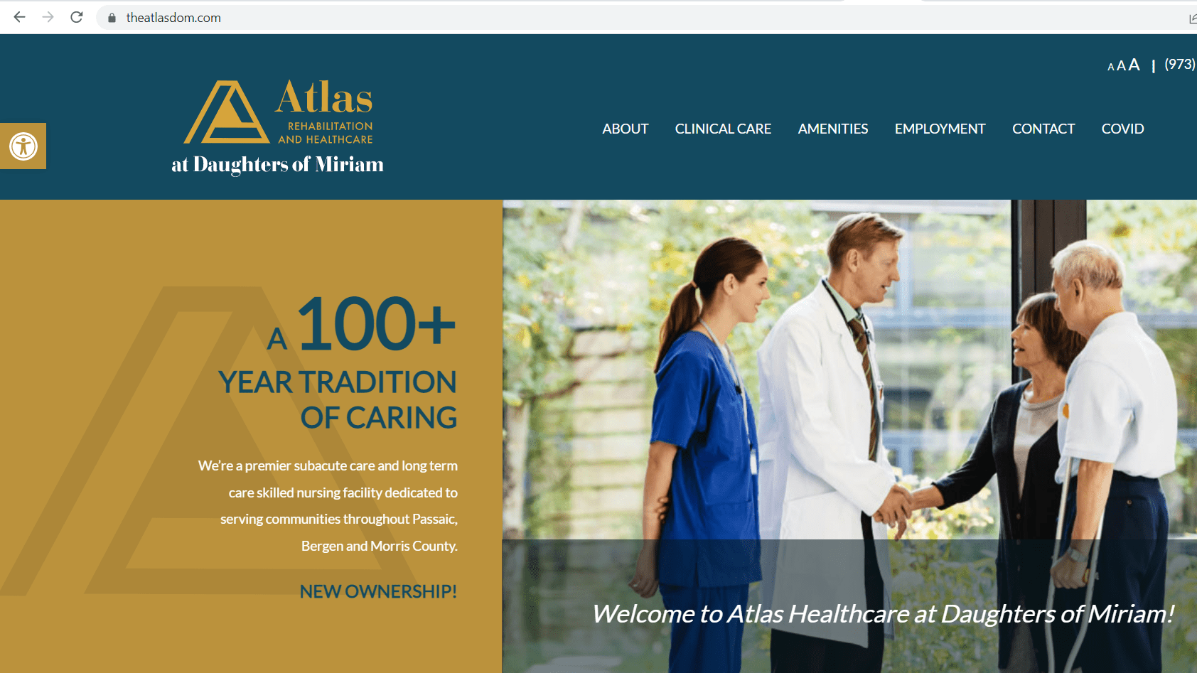 Atlas Rehabilitation & Healthcare at Daughters of Miriam - Clifton, New Jersey
