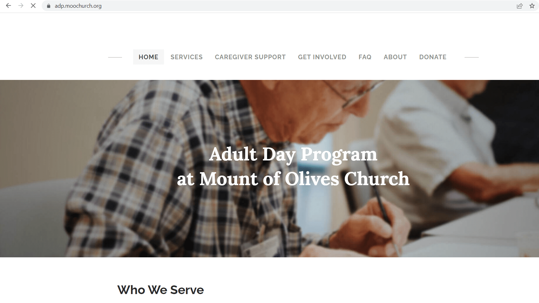 Adult Day Program at Mount of Olives Church (Mission Viejo, CA)