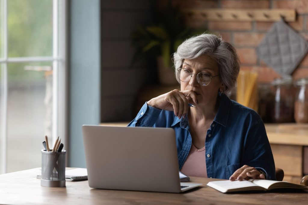 Social Security searching on computer for answers