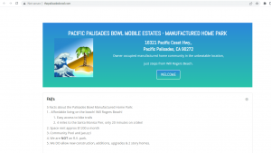 Pacific Palisades Bowl Mobile Estates