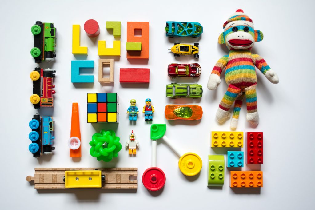 assortment of toys