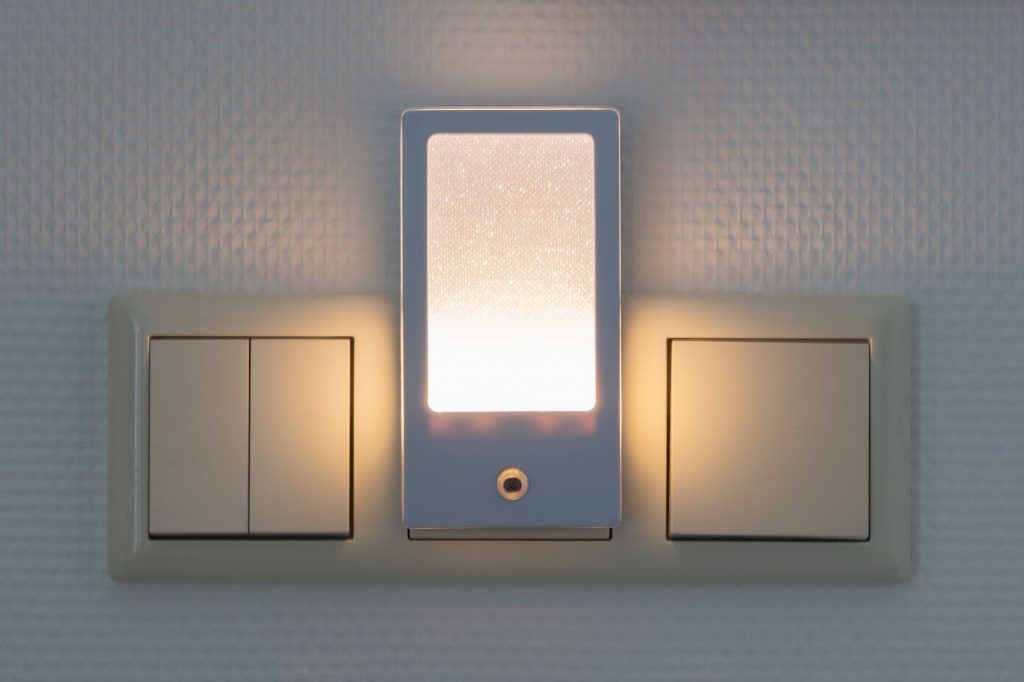 nightlight and switches