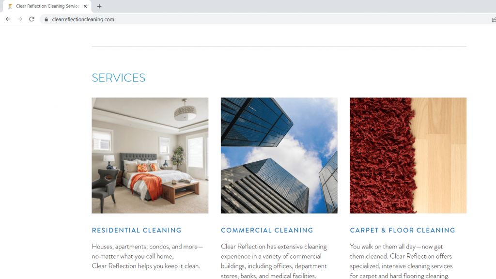 Clear Reflection Cleaning Service