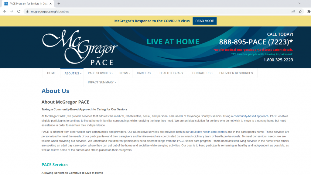 McGregor PACE
