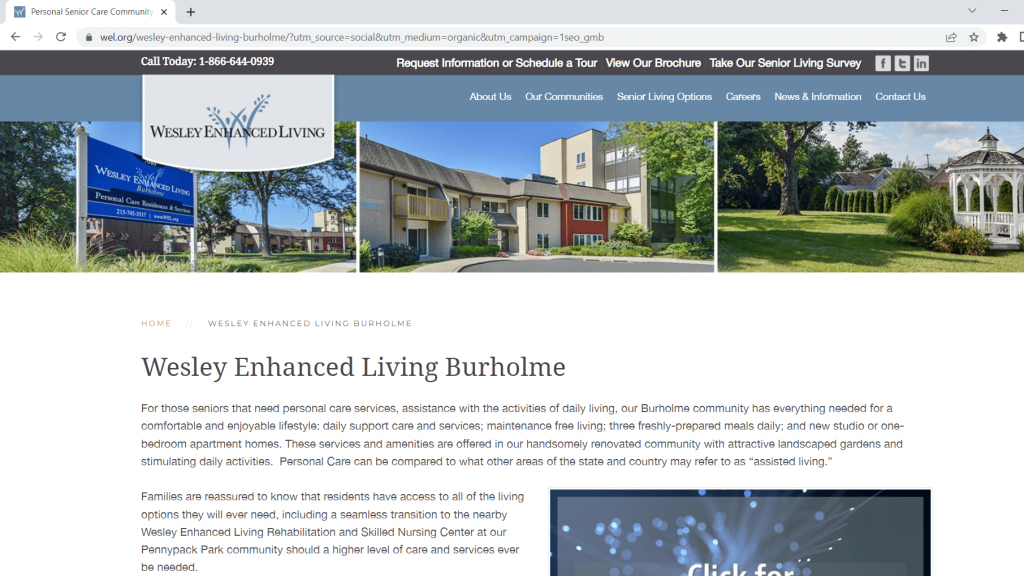 Wesley Enhanced Living Burholme (Philadelphia, PA)