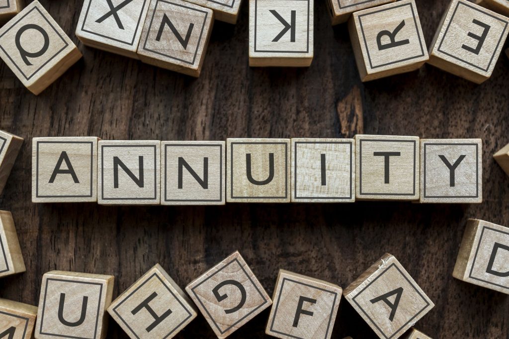 blocks spelling annuity