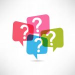 colorful question marks