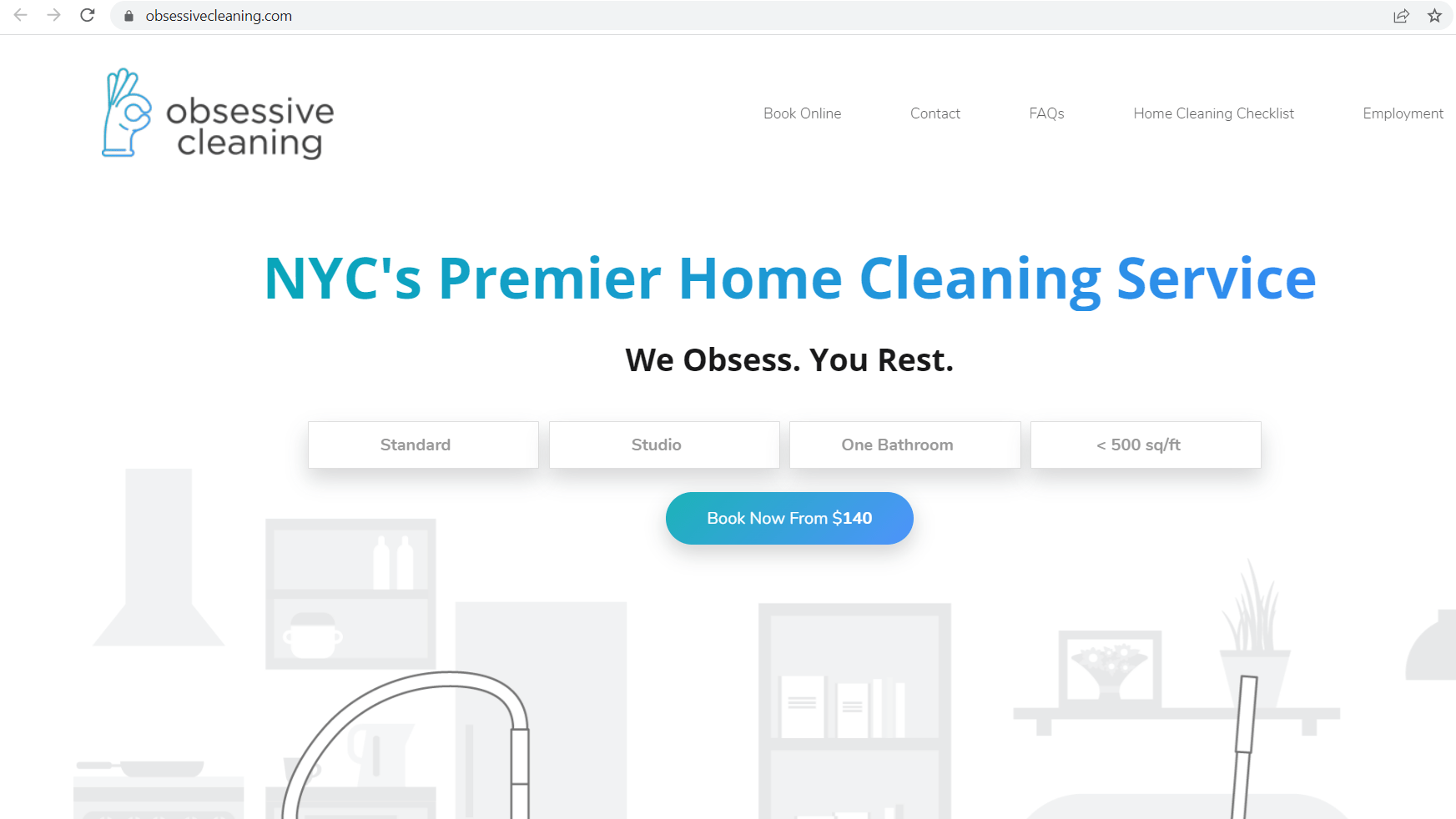 Obsessive Cleaning - New York City, NY