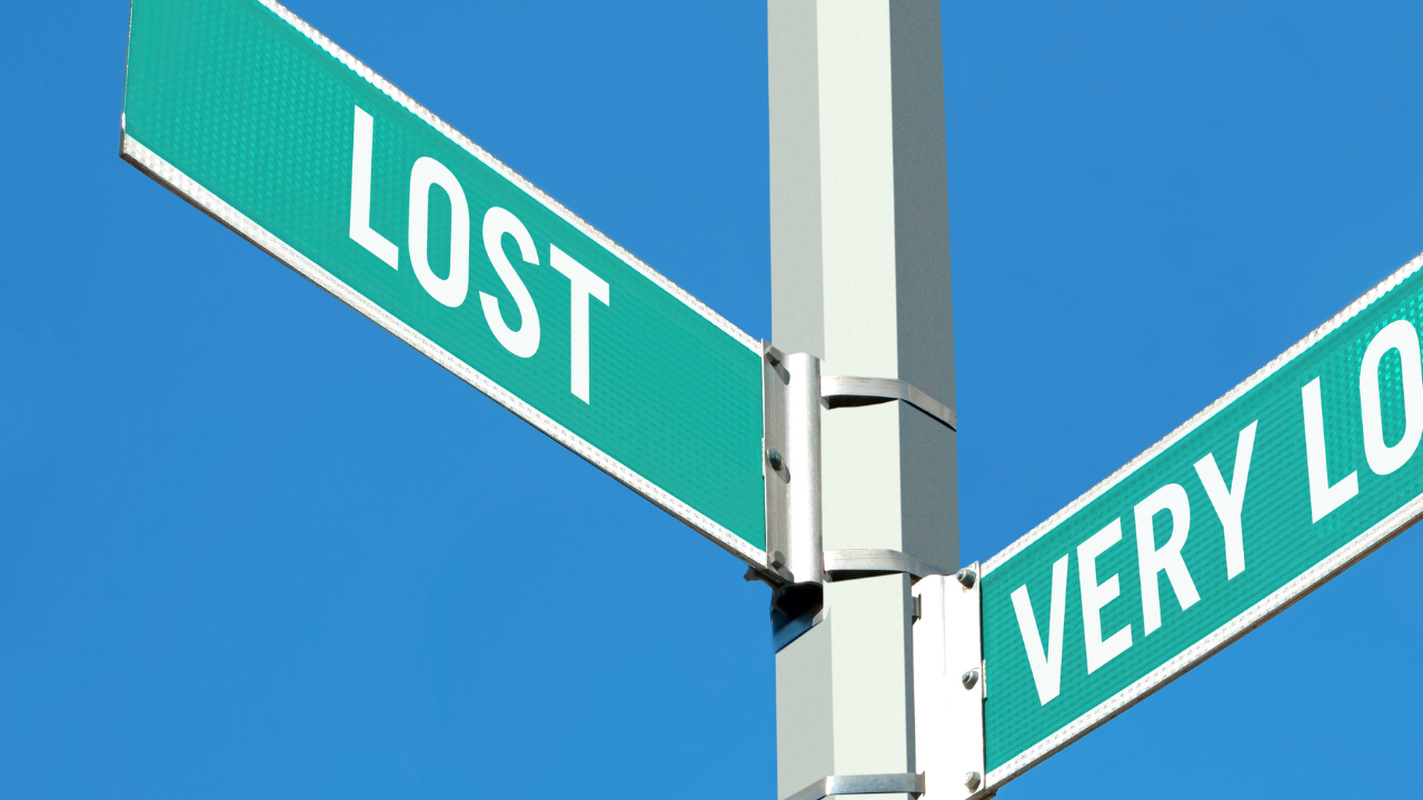 lost-very lost street signs