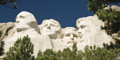 Mount Rushmore in South Dakota