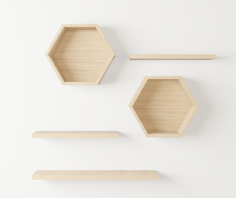 floating shelves