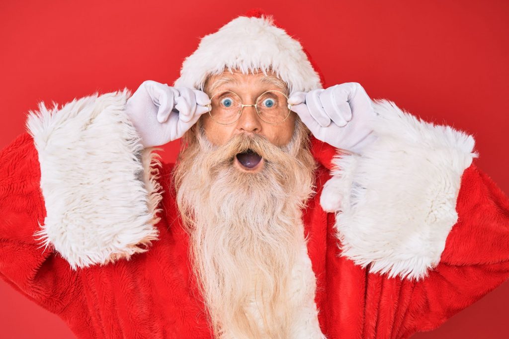 santa gasping
