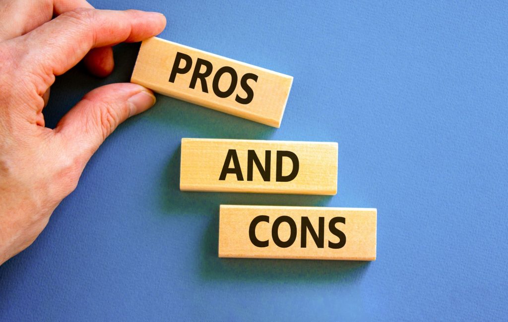 pros and cons blocks
