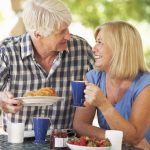 couple eating out