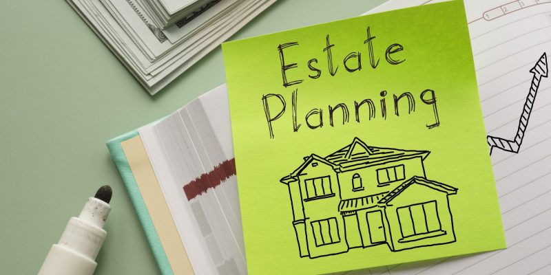 estate planning sticky note