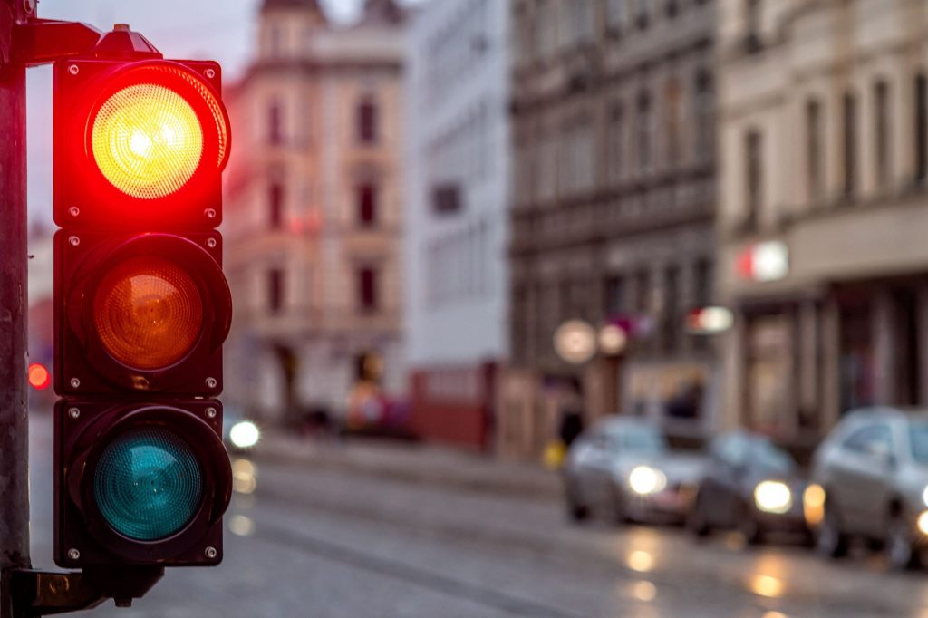 red stoplight