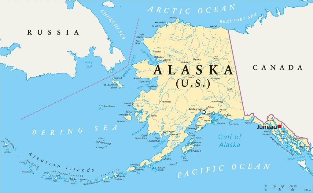 Alaska map