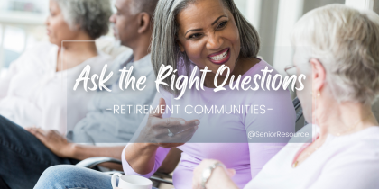 5 Questions to Ask When Touring Retirement Communities YouTube Thumbnail