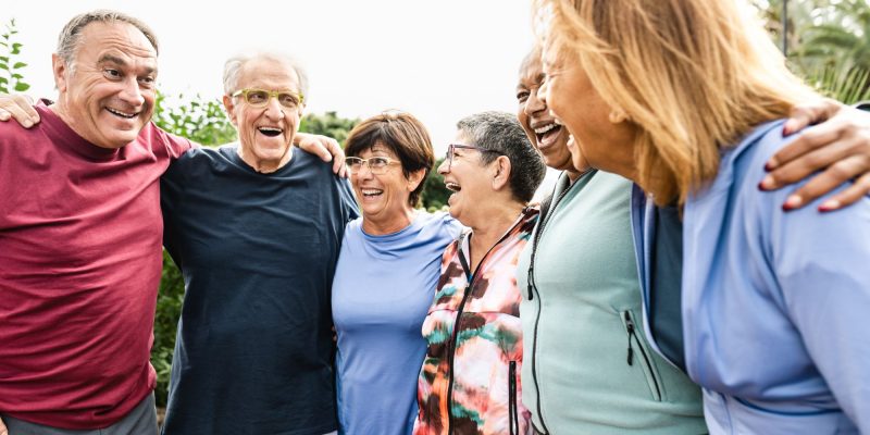 different age seniors