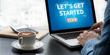 let's get started online