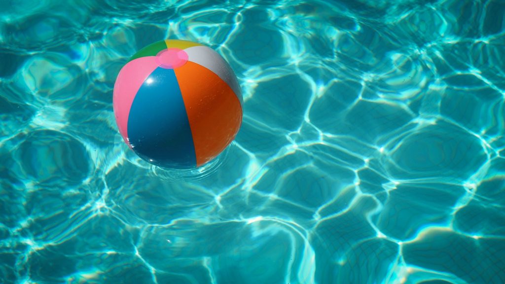 pool and beachball