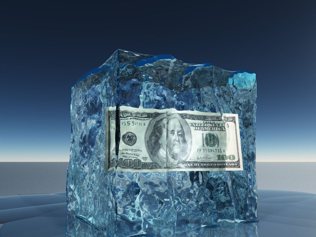 money in ice 