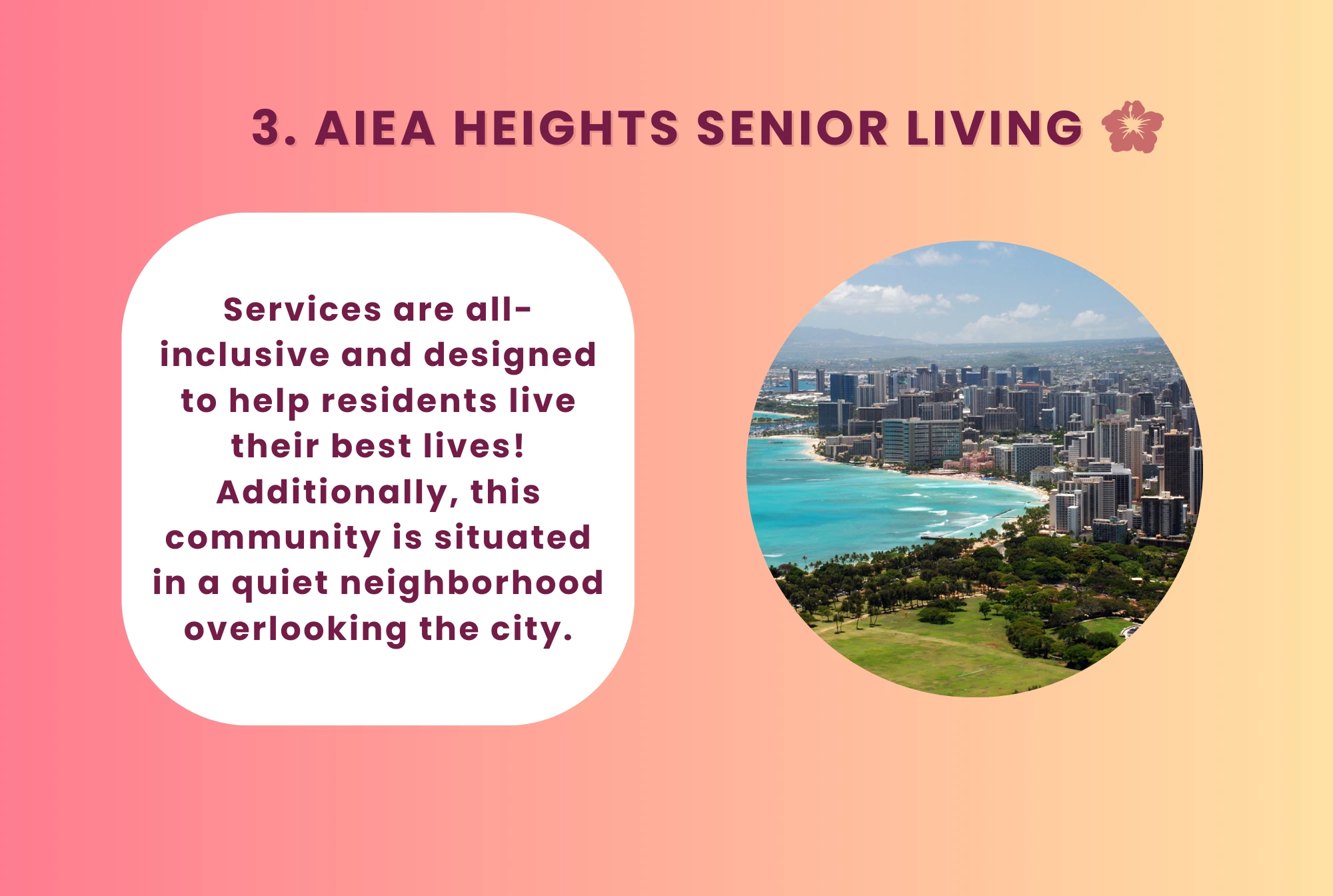 Aiea Heights Senior Living retirement communities near honolulu hawaii