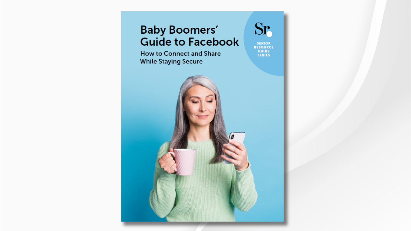 baby boomers' guide to facebook e-book cover photo