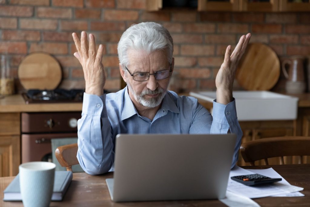 hands thrown out frustrated