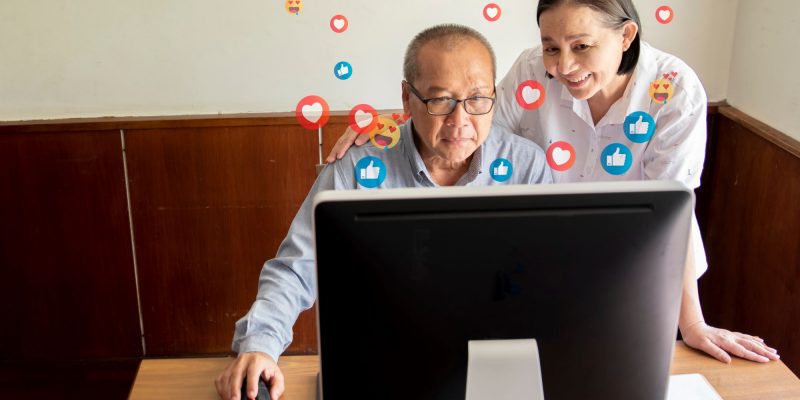 Baby Boomers using Facebook