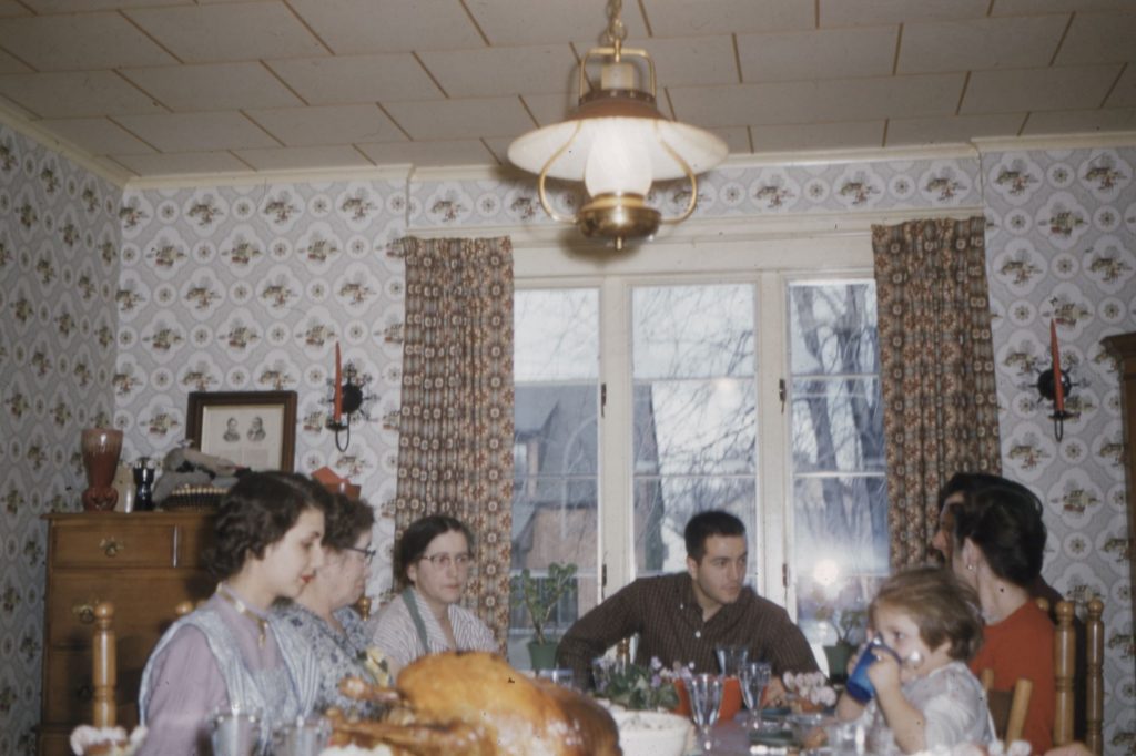 old photo of thanksgiving