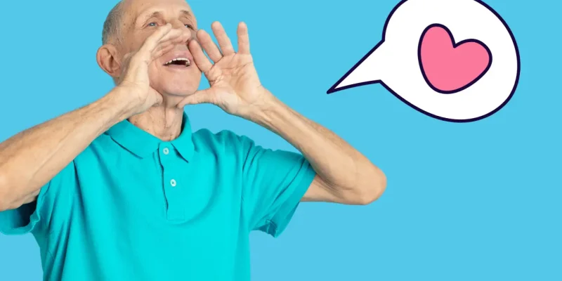 grandfather sending long distance love