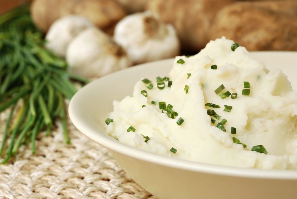mashed potatoes
