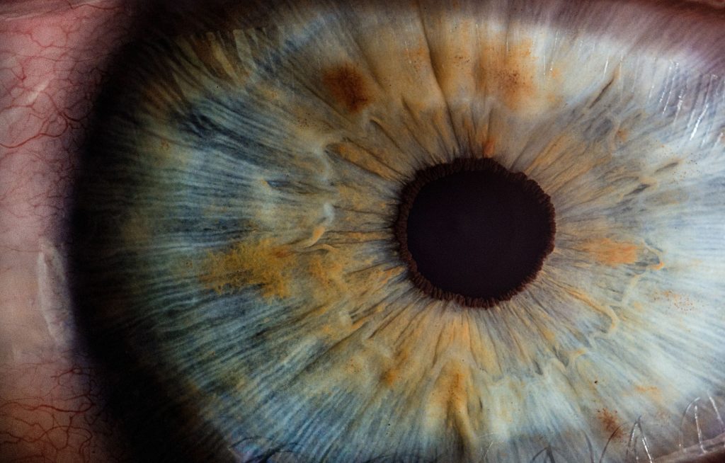 up close eye