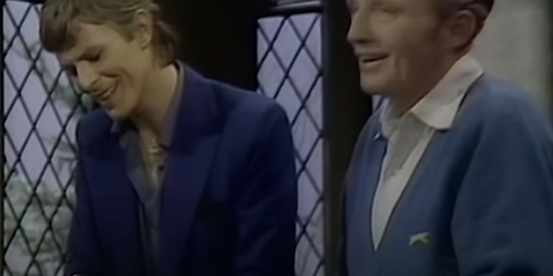 1977 Clip of Bing Crosby and David Bowie Performing 'Little Drummer Boy'