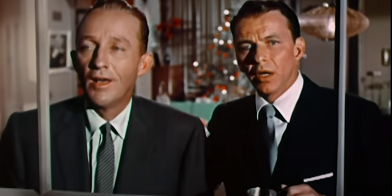 1957 Clip of Frank Sinatra and Bing Crosby Singing White Christmas 