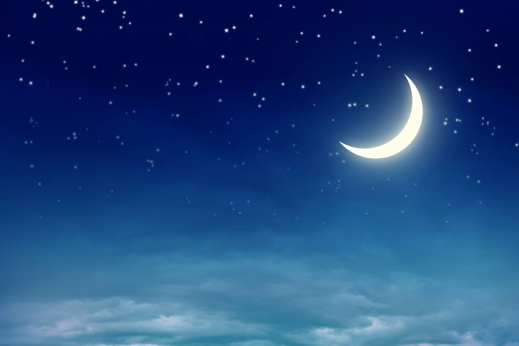 moon in the sky