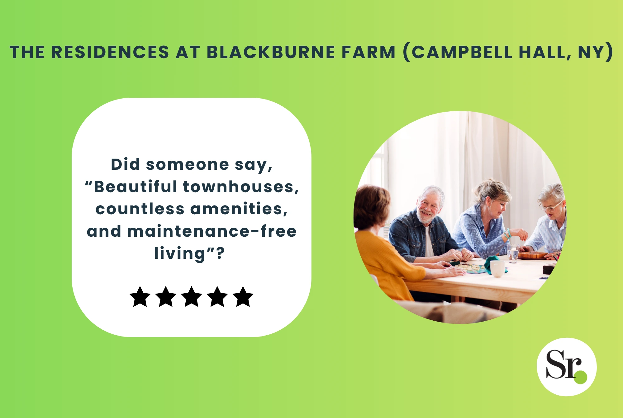 The Residences at Blackburne Farm (Campbell Hall, NY) retirement communities near new york city our top ten