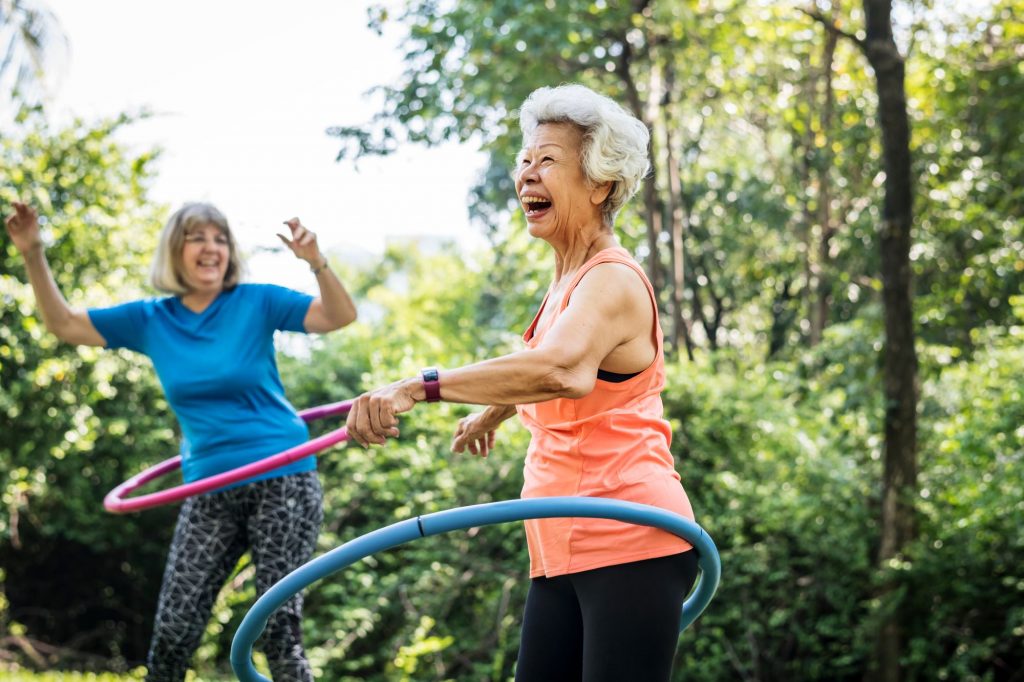 hula hoop active adult community